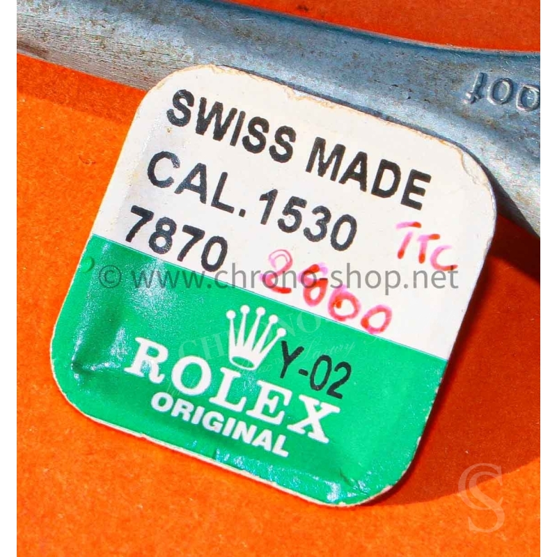 Rolex 7870, 1530-7870 fourniture horlogère Ref 1530-7870, 7870 Pignon de remontoir montres pour calibres automatiques 1520, 1530