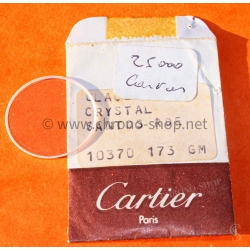 Cartier Santos Ronde Original rounded sapphire crystal glass 24mm Genuine Crystal 103070 173