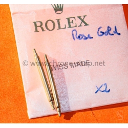 Rolex Original Rose gold 20mm Pumps push Springs bars Rolex oyster everose gold models