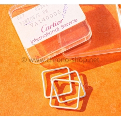 Cartier Santos lady joints blanc de verre ref VA140005 montres Cartier 2423, 1565, 1567 original