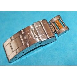 1994 Authentic Rolex clasp 18K/SS Oyster 93153 20mm Bracelet for 2Tone Submariner 16613, 168003, 16803 code U3