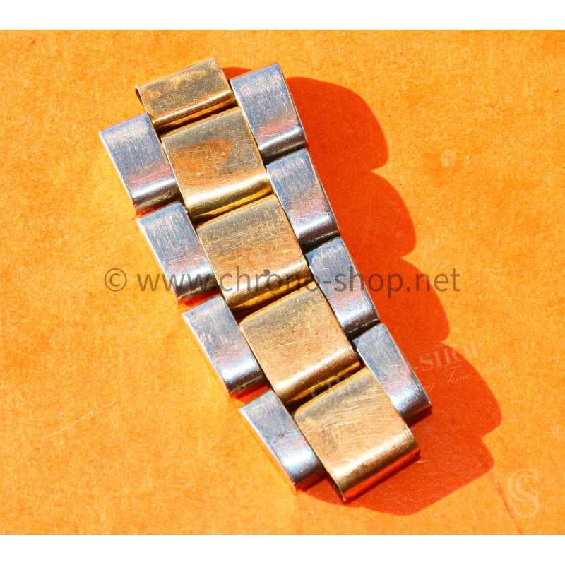 Rolex Half link band Tutone Stainless Steel 18K Yellow Gold Oyster Watch Bracelet 20mm 78360,78363 Daytona 16523