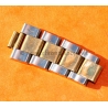 Rolex Half link band Tutone Stainless Steel 18K Yellow Gold Oyster Watch Bracelet 20mm 78360,78363 Daytona 16523