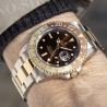 Rolex Half link band Tutone Stainless Steel 18K Yellow Gold Oyster Watch Bracelet 20mm 78360,78363 Daytona 16523