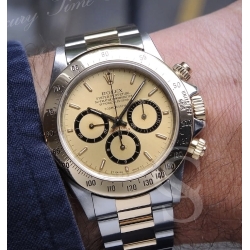 Rolex Half link band Tutone Stainless Steel 18K Yellow Gold Oyster Watch Bracelet 20mm 78360,78363 Daytona 16523