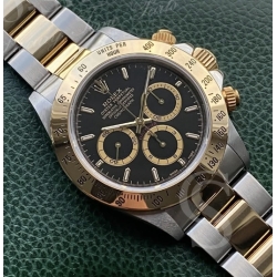 Rolex Half link band Tutone Stainless Steel 18K Yellow Gold Oyster Watch Bracelet 20mm 78360,78363 Daytona 16523