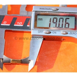 Rolex 457 J endlink fixage 19mm or acier bitons ref 78353 / 457J or acier blindé Rolex Air-King,oyster Perpetual