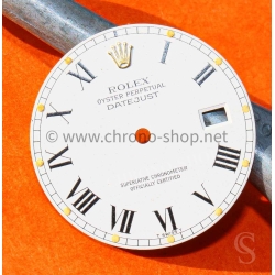 ROLEX Datejust Buckley Vintage Cadran Blanc Romains montres 16013/16018 Cal 3035/3135