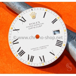 ROLEX Datejust Buckley Vintage Cadran Blanc Romains montres 16013/16018 Cal 3035/3135