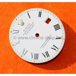ROLEX Datejust Buckley Vintage Cadran Blanc Romains montres 16013/16018 Cal 3035/3135