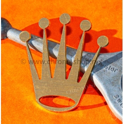 Top vintage rolex alloys crown Store Vintage 80s Rolex display Crown Logo icons Collection 43 x 22mm