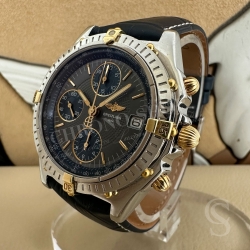 BREITLING CHRONOMAT GENUINE MIDCASE WATCH PART SSTEEL CASE SAPPHIRE 13048,B13047,B13050.1 CHRONOGRAPH Ø40mm