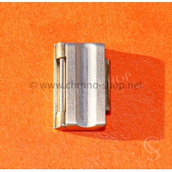 Genuine Cartier Santos Galbee Godron Bracelet Vintage Brushed Steel Comfort Link 13,60 mm