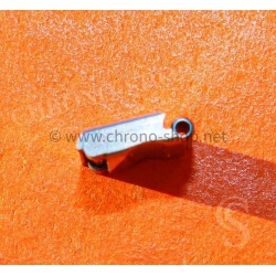 Genuine Cartier Santos Galbee Godron Bracelet Vintage Brushed Steel Comfort Link 13,60 mm