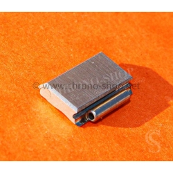 Cartier Santos Godron Original maillon lien de bracelet acier 13mm ref 11/91 neuf de stock montre vintage Cartier