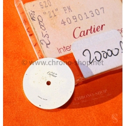 Cartier Genuine Must de Cartier 21 White Mat color Ref 40901307 Ladies watches used DIAL Ø18mm for restore,repair