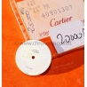 Cartier Genuine Must de Cartier 21 White Mat color Ref 40901307 Ladies watches used DIAL Ø18mm for restore,repair