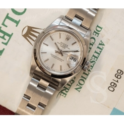 Rolex Datejust original Ladies White gold Handset Tritium Cream color 69174,69170,69190,69160 Cal.2135