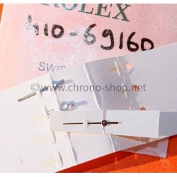 ROLEX MONTRES DAMES LADY DATEJUST 69179,69174,69170,69160,69190 SET AIGUILLES OR BLANC TRITIUM Cal 2135