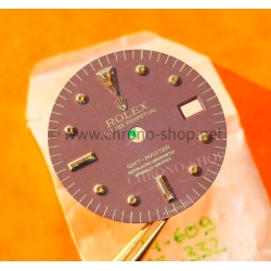 Rolex Cadran vintage Gmt Master Marron Mat Tritium Gmt master 1675/3,1675/8 Nipple dial Mk 3 Cal 1575