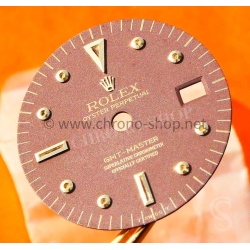 Rolex Cadran vintage Gmt Master Marron Mat Tritium Gmt master 1675/3,1675/8 Nipple dial Mk 3 Cal 1575
