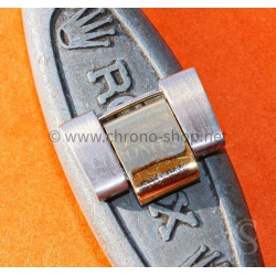 ROLEX TUDOR 1x FOLDED 7835 TUTONE LINK YELLOW GOLD STEEL 16mm BRACELET 7835/19 LINK VINTAGE WATCHES