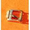 BULOVA 10/8mm 10K Gold Filled Buckle Tang Vintage Ladies Watch leather Strap Part