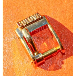 BULOVA BOUCLE ARDILLON 10mm MONTRES DAMES BRACELET ARDILLON PLAQUE OR JAUNE ANNEES 70