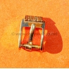 BULOVA 10/8mm 10K Gold Filled Buckle Tang Vintage Ladies Watch leather Strap Part