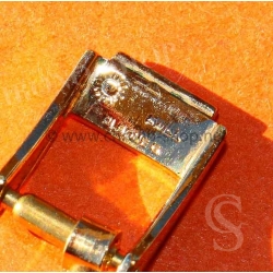 BULOVA BOUCLE ARDILLON 10mm MONTRES DAMES BRACELET ARDILLON PLAQUE OR JAUNE ANNEES 70