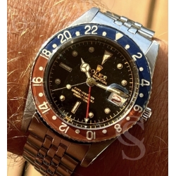 Rolex fixage 55 fixation endlink acier 55 bracelet 20mm montres acier jubilée maillons pliés ref 6251H Gmt 6542,1675