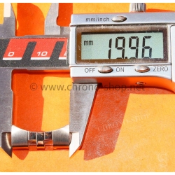 Rolex fixage 55 fixation endlink acier 55 bracelet 20mm montres acier jubilée maillons pliés ref 6251H Gmt 6542,1675