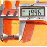 Rolex fixage 55 fixation endlink acier 55 bracelet 20mm montres acier jubilée maillons pliés ref 6251H Gmt 6542,1675