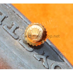 Rolex winding crown Ø5.30mm Ladies CROWN 24-480-8 MONOBLOC 18K YELLOW GOLD TWINLOCK