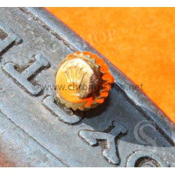 ROLEX RARE VINTAGE RARE COURONNE MONTRES ROLEX OYSTER OR JAUNE Ø5.30mm Twinlock ref 24-480-8