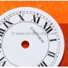 Cartier Vintage Santos Ronde Porcelain White romans numeral watch dial part Genuine ref 20370312 620