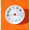 Cartier Vintage Santos Ronde Porcelain White romans numeral watch dial part Genuine ref 20370312 620