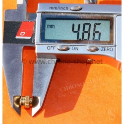Rolex Yellow Gold screwed pusher screw-down push-piece button pusher 6263,6265,16523,16528,116528,116528