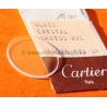 Cartier Santos Ronde Original rounded sapphire crystal glass 24mm Genuine Crystal 103070 173
