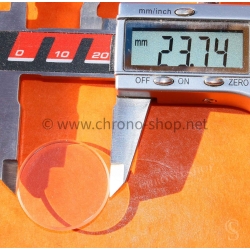 Cartier verre saphir 24mm montres Santos Ronde ref 103070 173 GM Originale fourniture horlogère