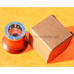 Patek Philippe eyeglasses lens magnifying glass Box Rare loupe Maple wood unused green wooden novelty