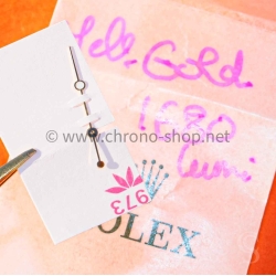 Rolex 1680/8 Submariner Date Yellow Gold ref 1680-8 Cal 1570 Yellow gold Watch Luminova seconds hand