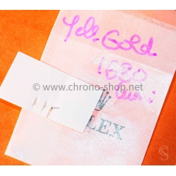 Rolex Submariner Date Vintage Aiguille or jaune trotteuse luminova montres or jaune 1680-8,1680/8 Cal 1570