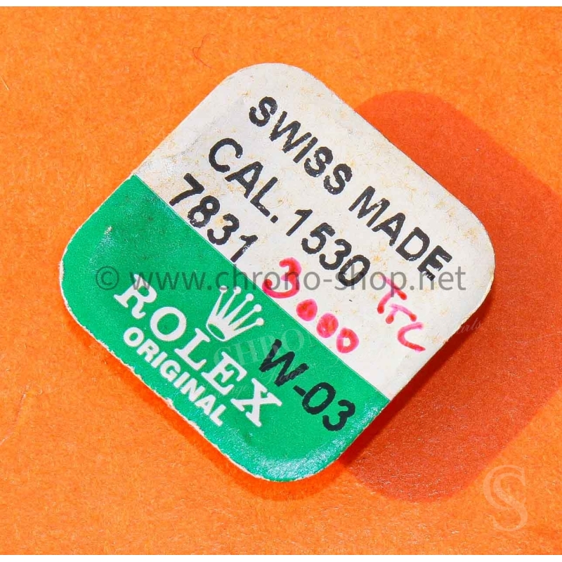Rolex pièce 1530-7831 fourniture montres ref 7831 Roue moyenne calibres automatiques 1520, 1530, 1560, 1570, 1530-7831