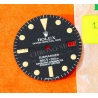 Rolex 1680 Cadran Mark III original montres vintage Submariner Date 1680 Mk 3 tritium patine crème calibre 1570