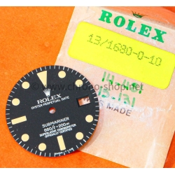 Rolex 1680 Cadran Mark III original montres vintage Submariner Date 1680 Mk 3 tritium patine crème calibre 1570
