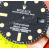 Rolex 1680 Cadran Mark III original montres vintage Submariner Date 1680 Mk 3 tritium patine crème calibre 1570