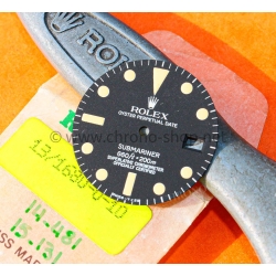Rolex 1680 Cadran Mark III original montres vintage Submariner Date 1680 Mk 3 tritium patine crème calibre 1570