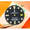 Rolex 1680 Cadran Mark III original montres vintage Submariner Date 1680 Mk 3 tritium patine crème calibre 1570