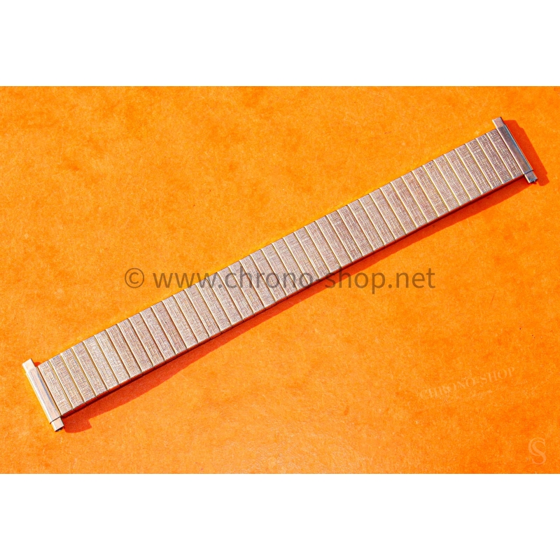 Gay Freres Rally Tone Rose gold plated extensible 22,20mm 19mm 18mm 17mm Vintage Watch Band
